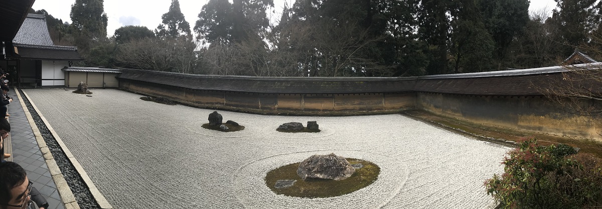 龍安寺、京都、庭、きれい、素敵、社員旅行、信州ウェイスト